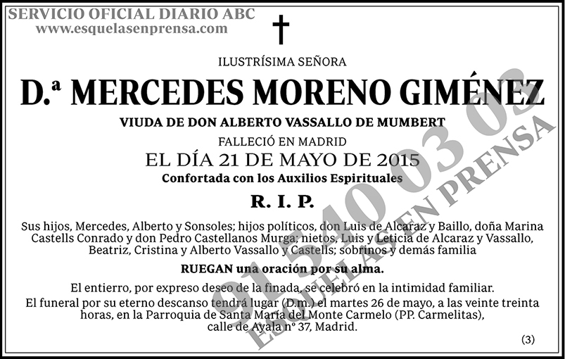 Mercedes Moreno Giménez